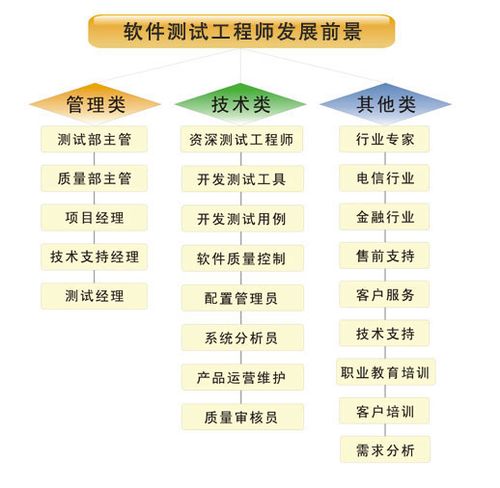 顶测科技 软件测试工程师职业发展路线